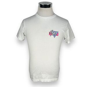 SNS SneakersnStuff T-Shirt Men’s Small White Short Sleeve Crew Neck 100% Cotton‎